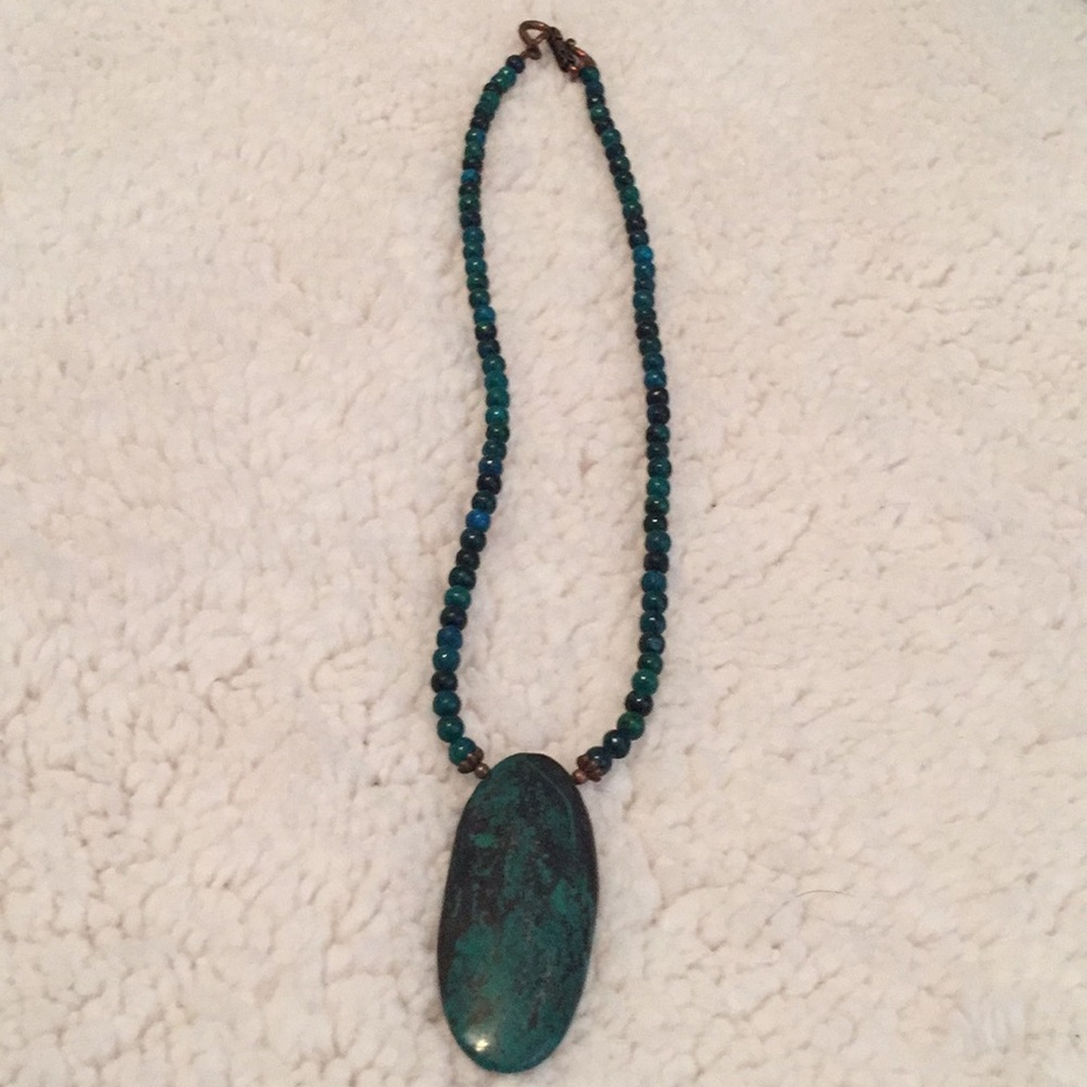 Boho necklace hand made in Santa Fe, NM